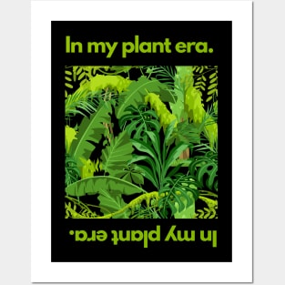 In my plant era, house gardening indoor plants lover Posters and Art